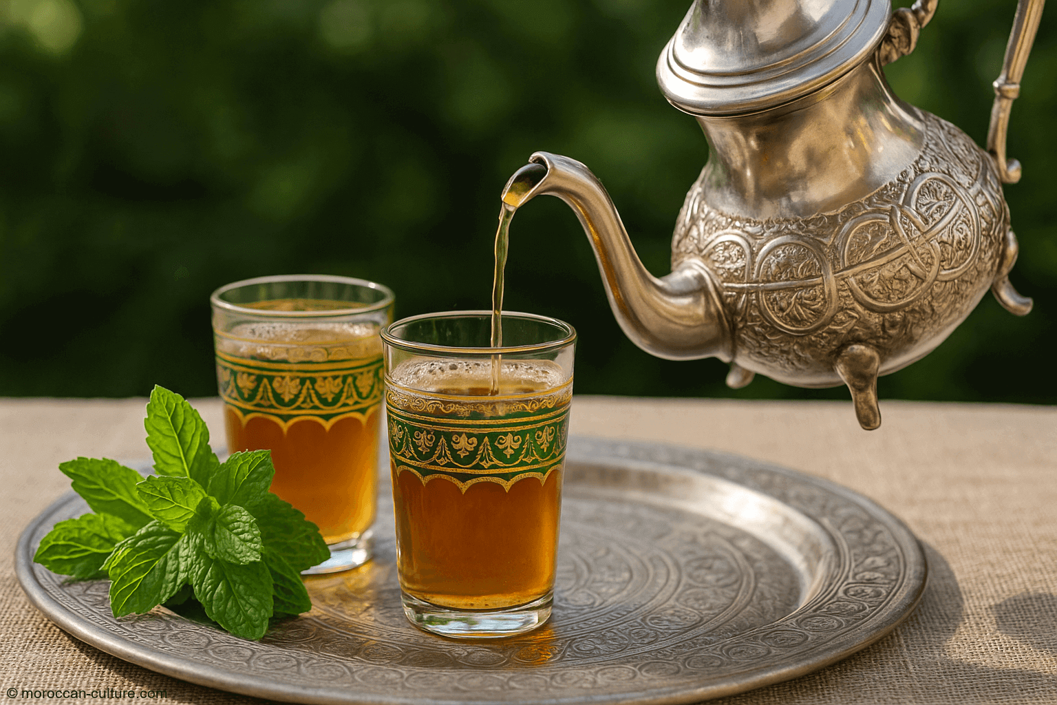 How to Make Moroccan Mint Tea at Home