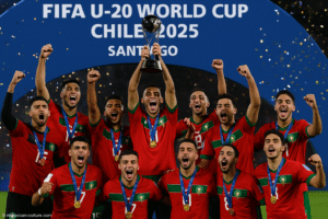 Morocco Win the FIFA U-20 World Cup 2025 in Chile — Historic 2–0 vs Argentina